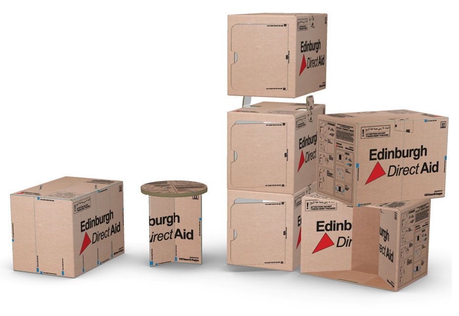Packaging leader Smurfit Kappa has identified a sustainable new use for its aid boxes