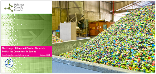 EuPC survey on the use of recycled plastics materials