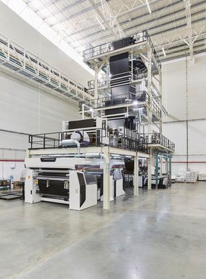 VAREX II nine-layer extrusion line conquers Colombia