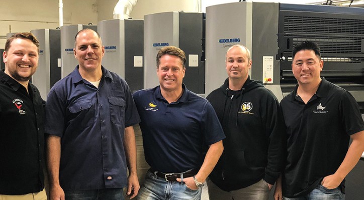 All American Label Enters Packaging Market with Three Heidelberg Machines