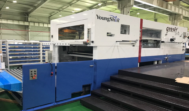 Sutherland Packaging adds Young Shin Giant 170S Diecutter with EZ Feeder