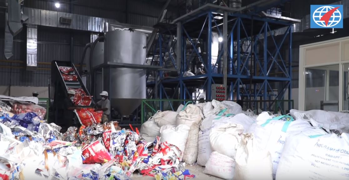 Converting waste plastic into fuel