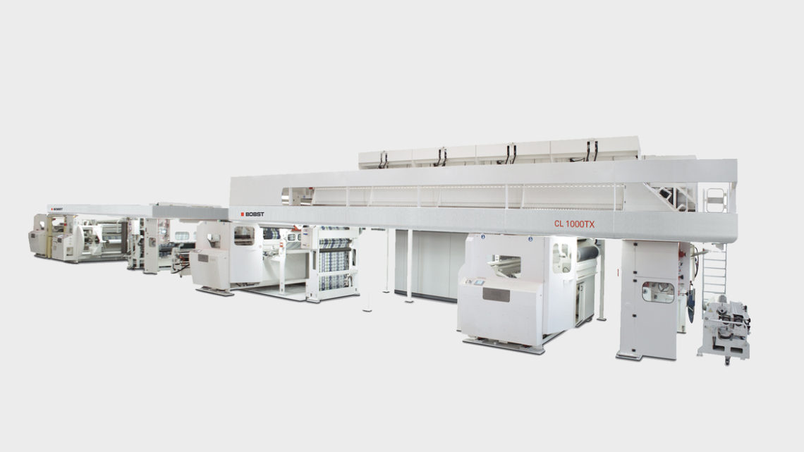 BOBST CL 1000TX triplex laminator delivers superior productivity and quality for Bischof + Klein