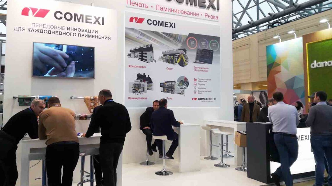Comexi promotes new collaborations in Upakovka trade fair