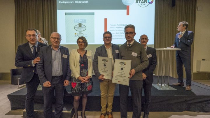 Five FlexoStars awards from the ATF Flexo proves the flexographic quality printing of Comexi