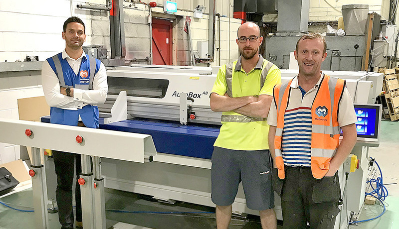 Irelands largest POS printer, Mcgowans Print invests in Kolbus Autobox Boxmaker