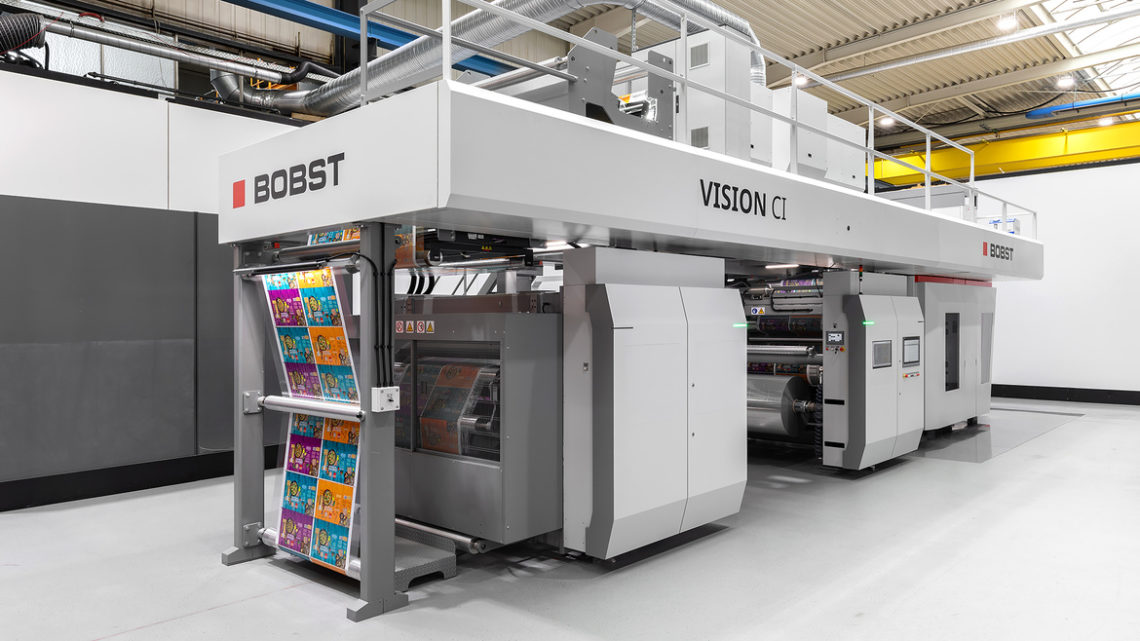 BOBST launches VISION CI – a new CI flexo press providing high-quality, efficient, consistent and cost-effective print production
