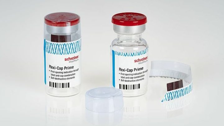 Schreiner MediPharm Introduces New Tamper-Evident Flexi-Cap Prime for Vials