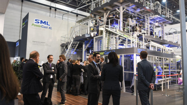 SML rocked the K 2019 with record-breaking stretch film line