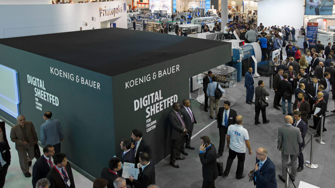 Koenig & Bauer stands by the drupa trade fair