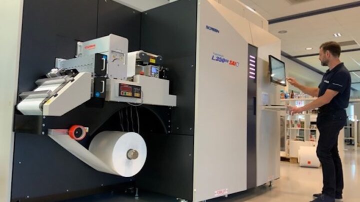 Screen enables remote and on-site ‘corona-proof’ testing of new SAI label-printing technology