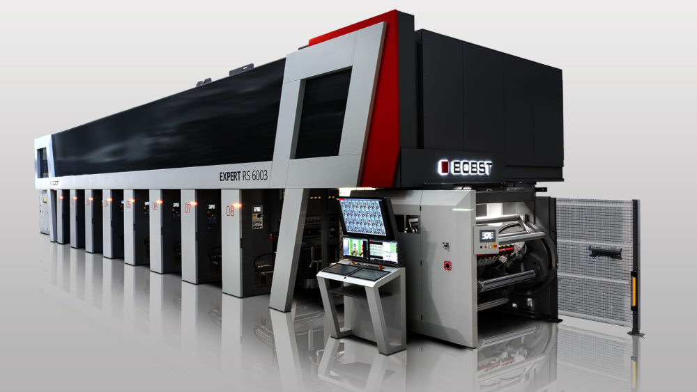 BOBST launches a new gravure printing press for flexible materials: the EXPERT RS 6003