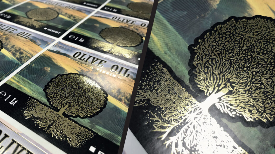 Hot foil stamping: a very effective way to make a brand’s label stand out in a crowd of labels