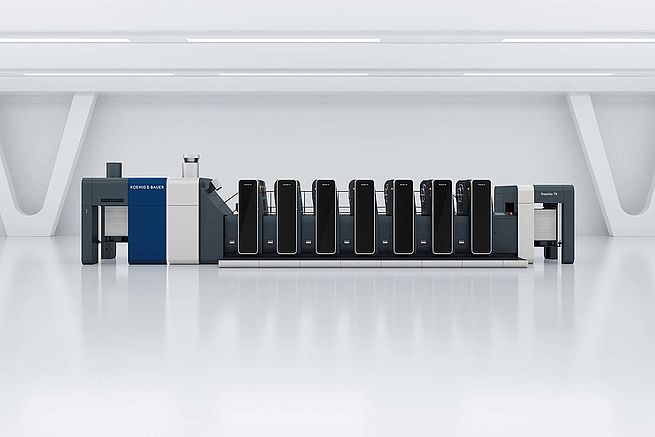 Koenig & Bauer presents the Rapida 76 for high-end print production in B2 format