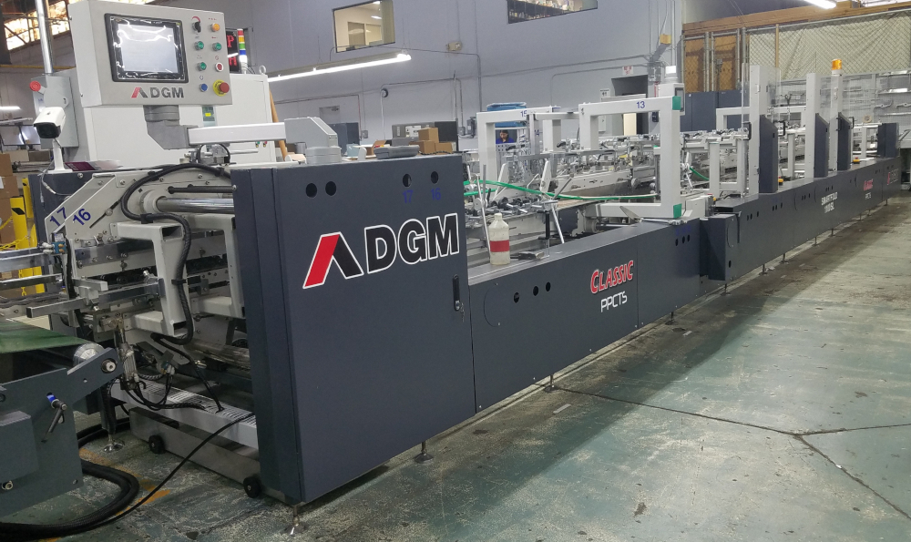 GPA Packaging Selects The Ppcts Dgm Smartfold 1100sl Classic X2 Folder Gluer For Folding Cartons