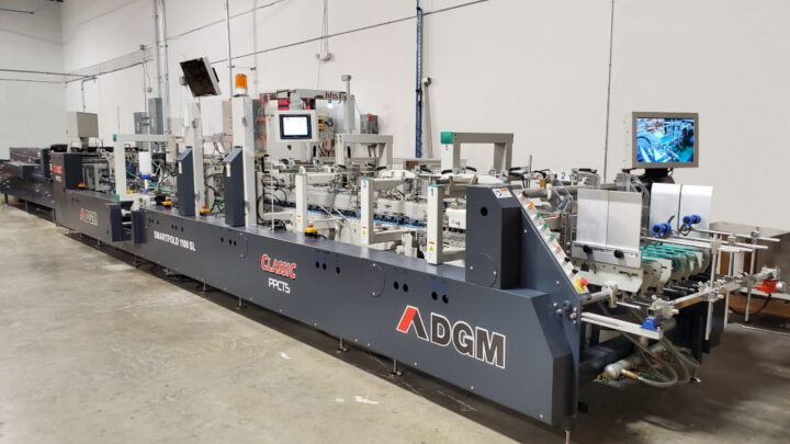 PREMIUM PAPER BOX SELECTS THE PPCTS DGM SMARTFOLD 1100SL CLASSIC FOLDER GLUER TO EXPAND FOLDING CARTONS PRODUCTION