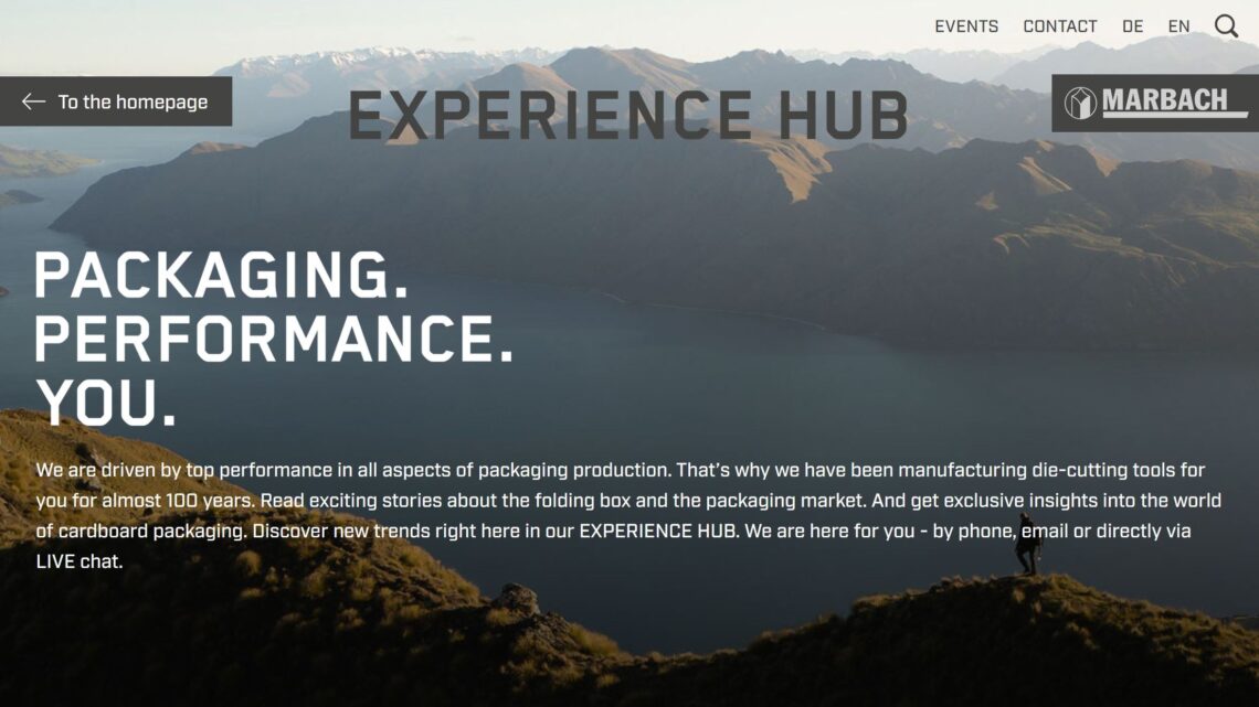 Experience Hub successfully launched