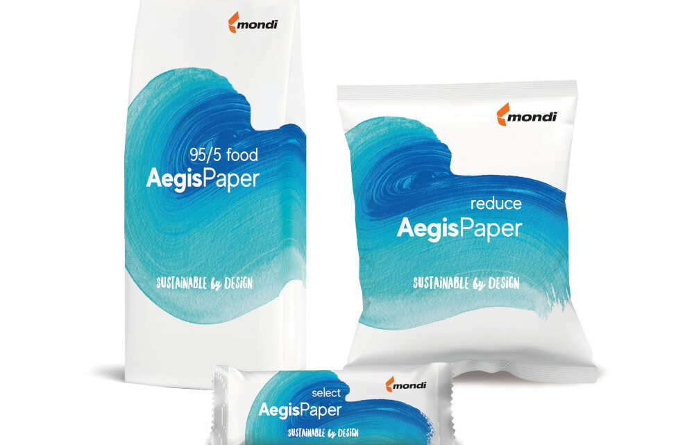 Mondi launches AegisPaper, a complete range of recyclable barrier papers for sustainable packaging solutions