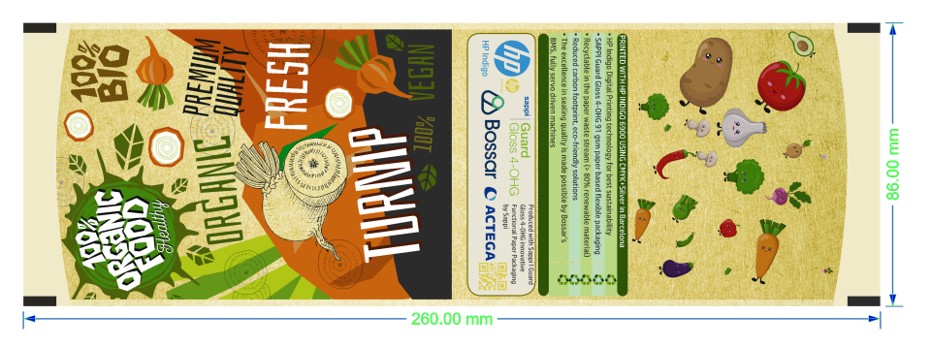 Sappi and HP Indigo join forces to advance the use of paper in the flexible-packaging market