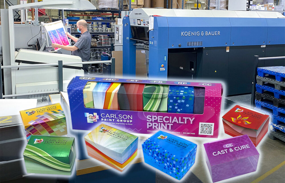 Carlson Print Group Makes Major Advancements In Premium Packaging Market With New Koenig & Bauer Rapida 105 PRO Six-Color Press