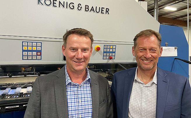 Jurgen Gruber Adds Responsibilities as Koenig & Bauer’s West Coast District Sales Territory