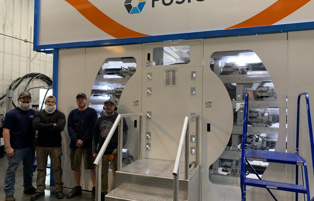 Yellowstone Plastics completes installation of PCMC’s Fusion C flexographic press