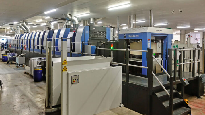 Saica Pack Dublin starts up a Rapida 106 with 15 printing and finishing units