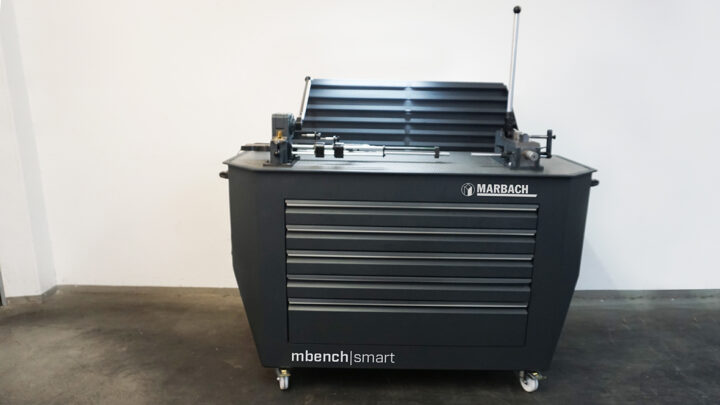 mbench|smart and mbench|pro: Mobile workbenches from Marbach Die Supplies arouse great interest