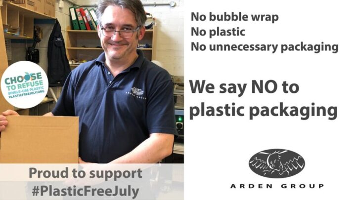 Arden Group says NO to plastic packaging