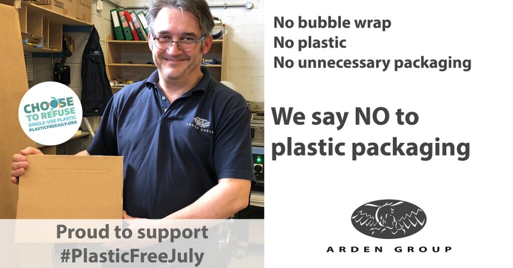 Arden Group says NO to plastic packaging
