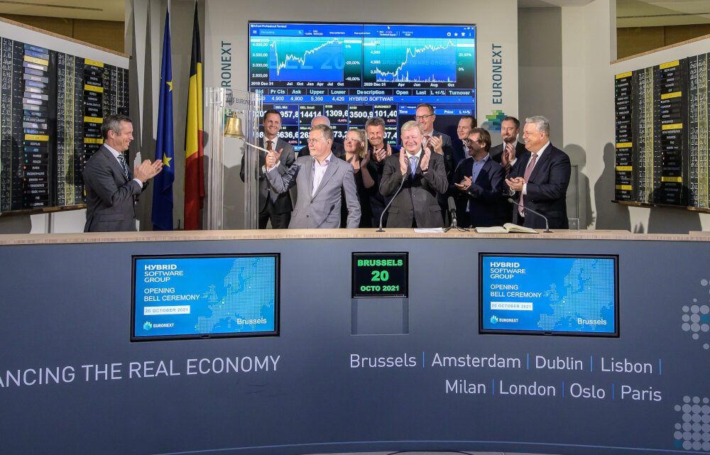 Hybrid Software Group Celebrates Name Change With The Euronext Bell Ceremony