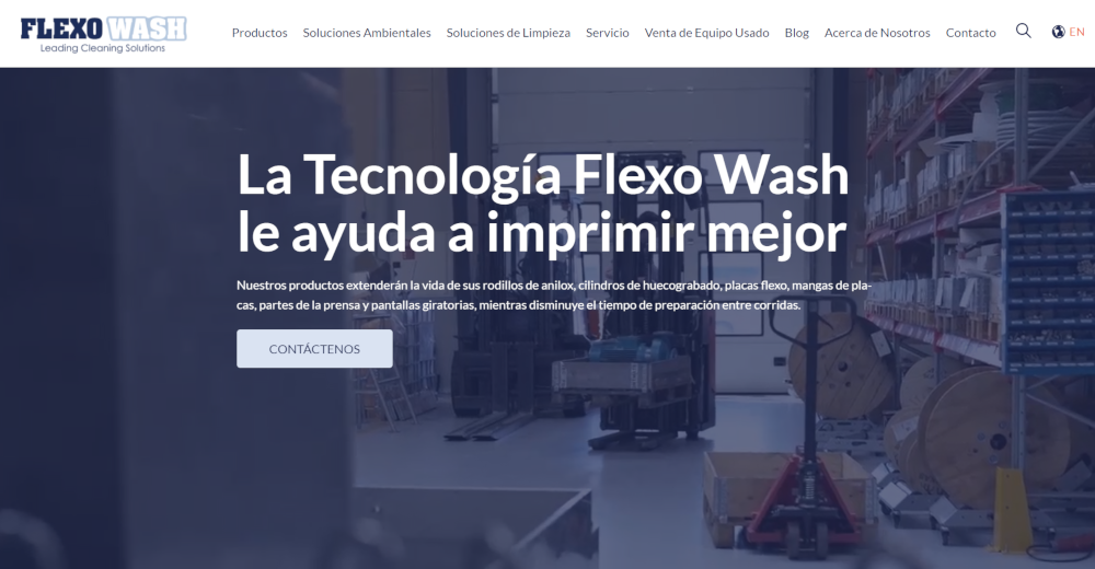 Flexo Wash Introduces New Spanish Language Version of Its Website