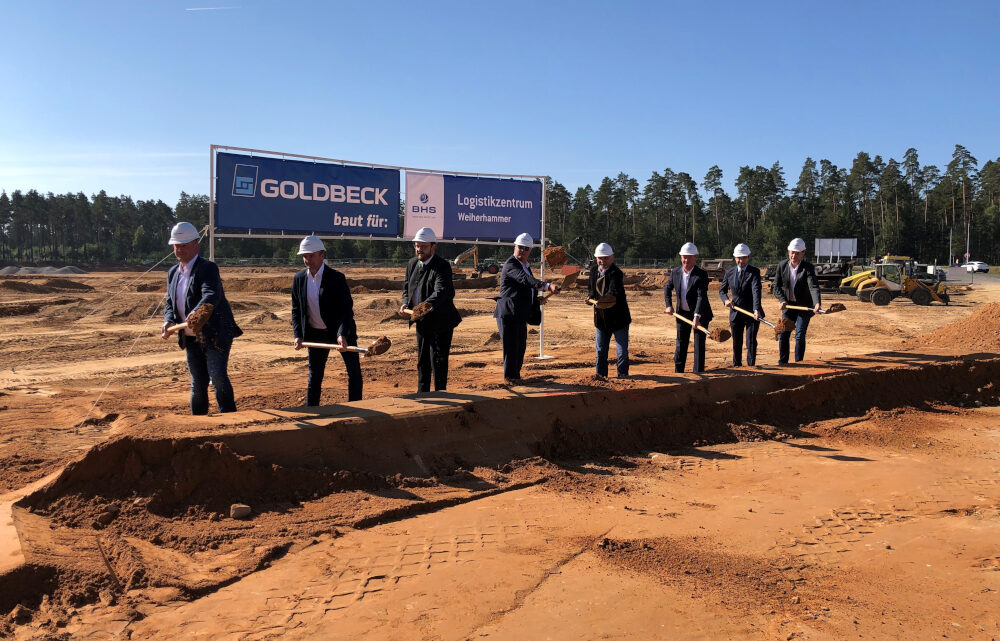 Groundbreaking for new logistics center of BHS Corrugated