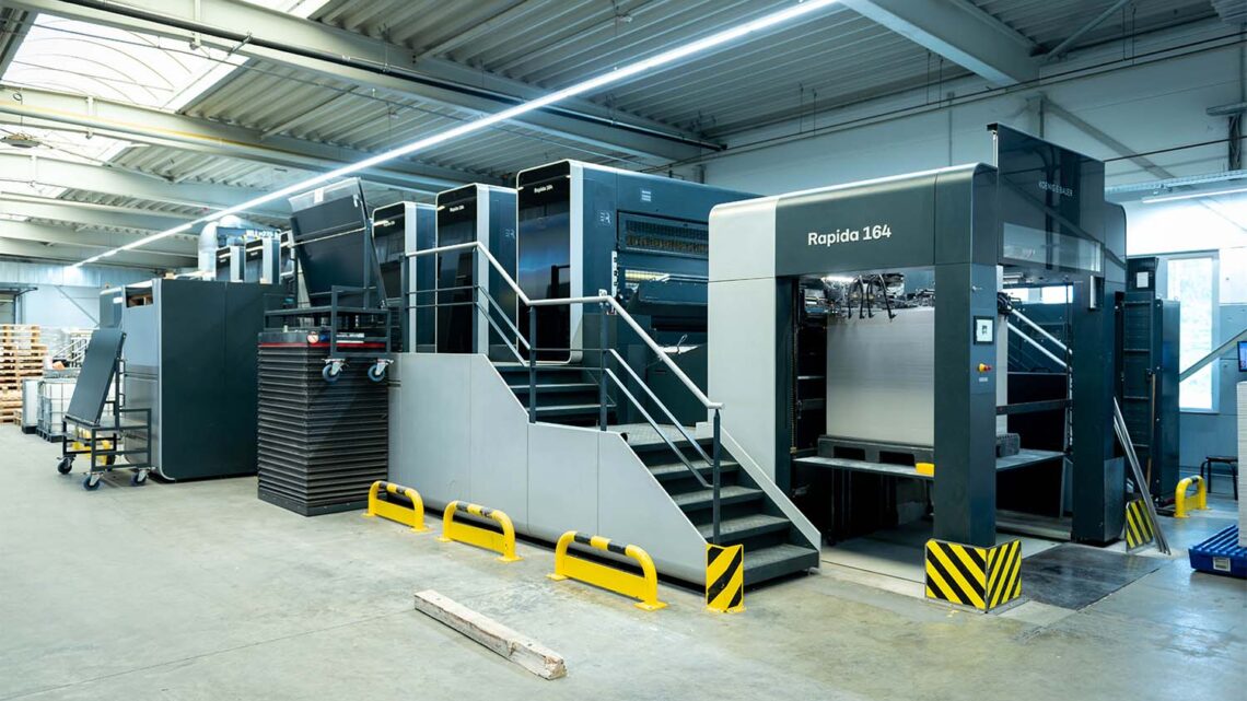 New Rapida 164 from Koenig & Bauer in daily print operations
