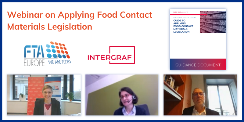 Webinar on Applying Food Contact Materials Legislation: all you needed to know on FCMs