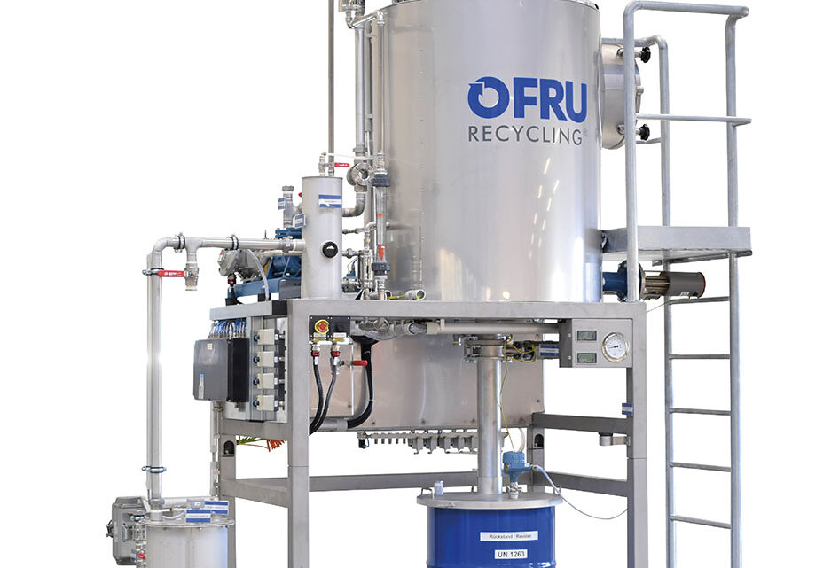 German solvent recycling plants now for the North American market