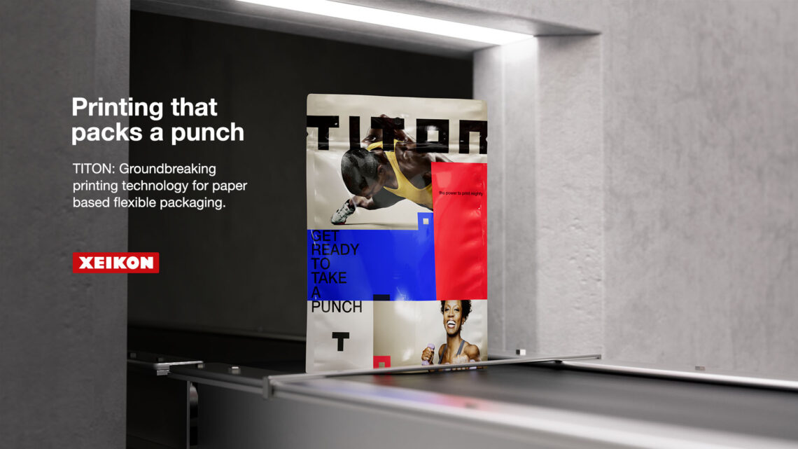 Xeikon launches groundbreaking TITON technology  in response to sustainability trends in packaging