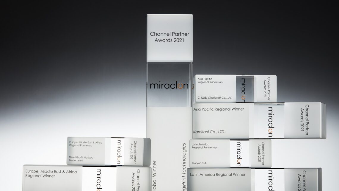 Miraclon recognizes best performing companies in inaugural  Channel Partner Awards Program
