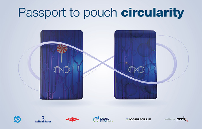 Digitization meets sustainability: pouch-to-pouch concept receives digital product passport to enable traceability for better recycling