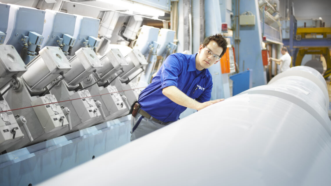 Voith increases winder performance with integrated technology service and automatic format change