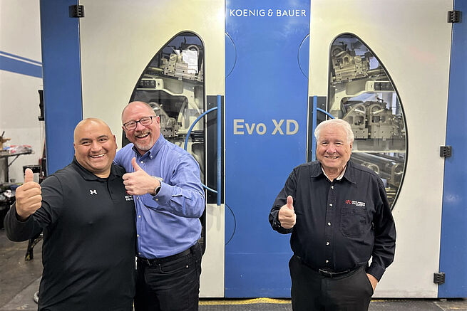Great American Packaging Reaches New Milestones with Koenig & Bauer EVO XD 8-Color Flexographic Press