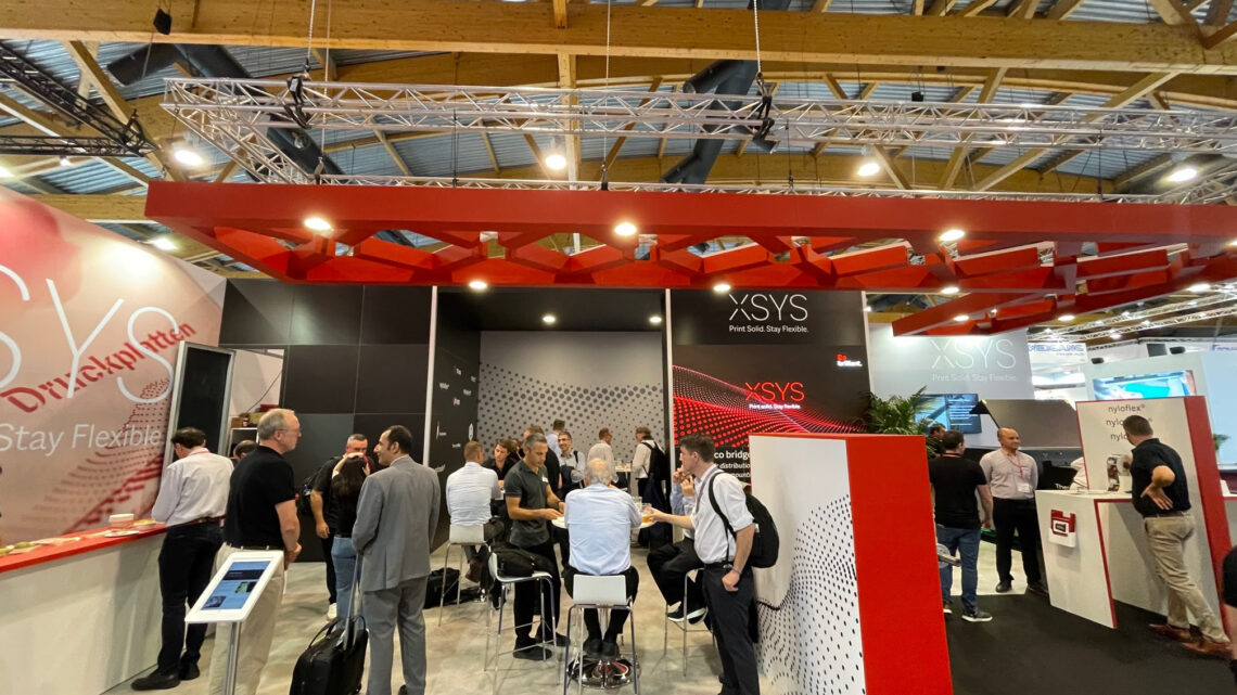 XSYS sizzles at Labelexpo Europe 2023