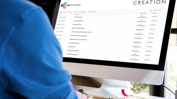 Creation delivers bespoke digital solution for KM Packaging
