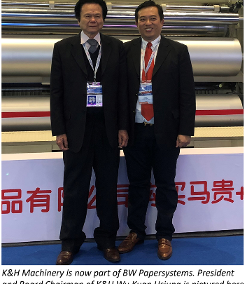 BW Papersystems acquires K&H Machinery