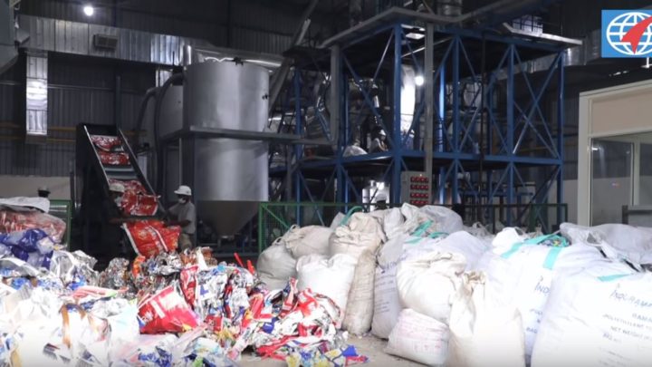 Converting waste plastic into fuel