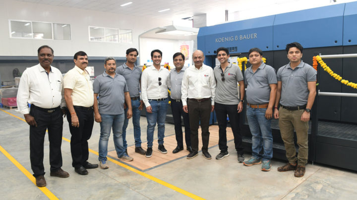 7th Rapida press for major Indian packaging printer