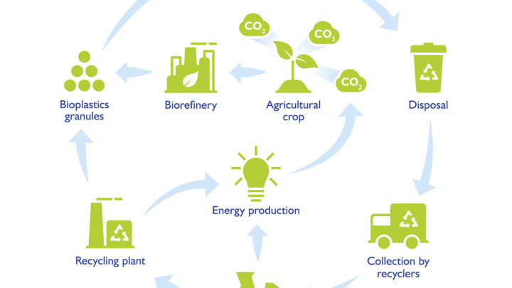 Heading for a circular economy and sustainability with biobased and biodegradable plastics