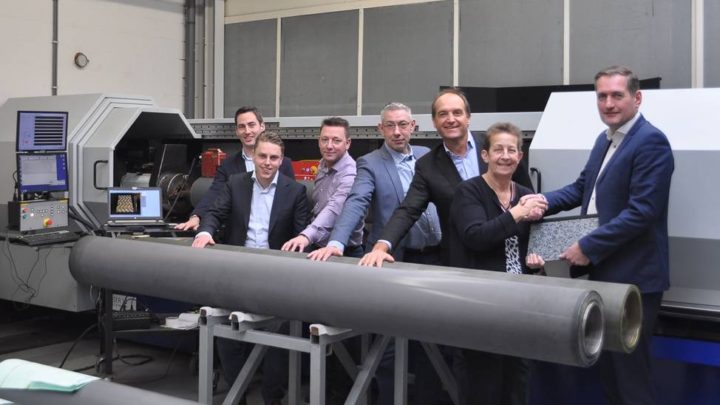Pronexos and Apex International join forces for the supply of advanced carbon fibre rollers