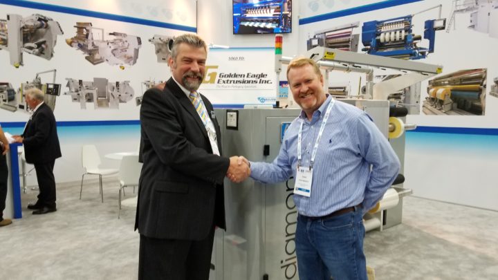 Golden Eagle Extrusions, Inc. Invests in 3rd ASHE Slitter Rewinder