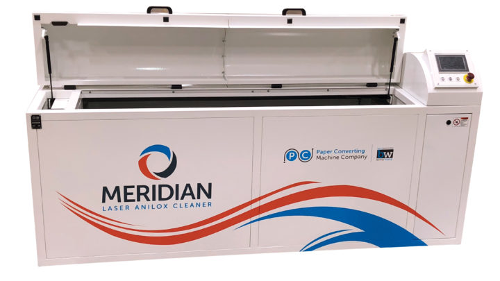 Handgards Inc. reports positive results with PCMC’s Meridian laser anilox cleaner